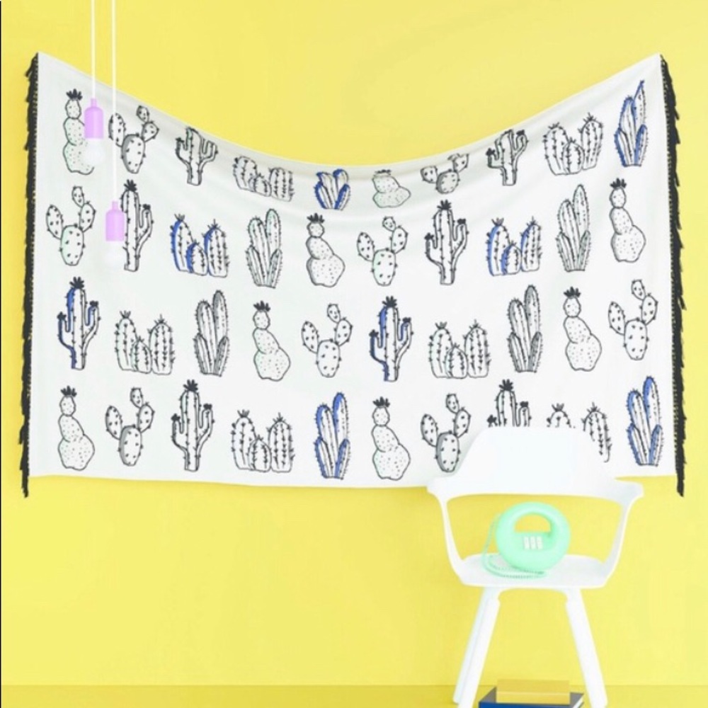 CUTE CACTUS TAPESTRY